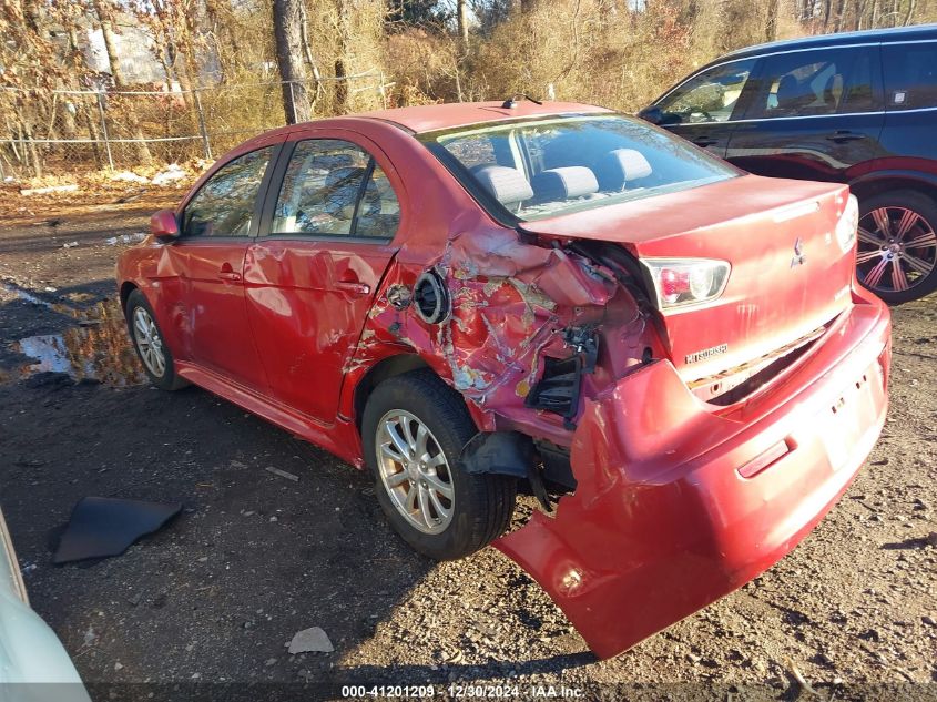 2011 Mitsubishi Lancer Es VIN: JA32U2FU1BU010596 Lot: 41201209