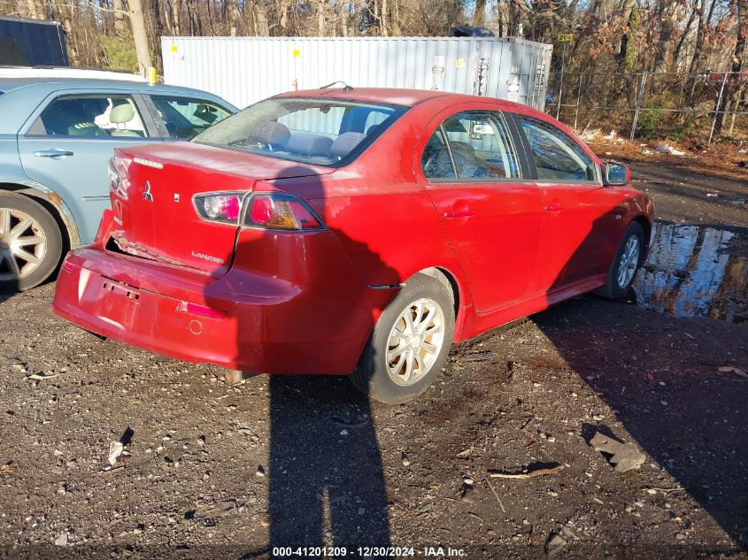 2011 Mitsubishi Lancer Es VIN: JA32U2FU1BU010596 Lot: 41201209