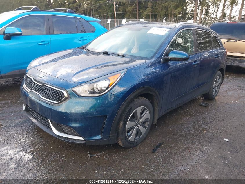 2017 Kia Niro Lx VIN: KNDCB3LC0H5100936 Lot: 41201214