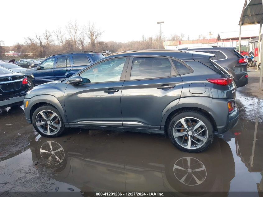 2019 Hyundai Kona Limited VIN: KM8K3CA59KU239307 Lot: 41201236