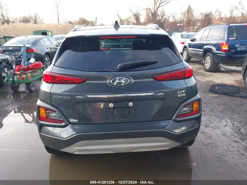 2019 Hyundai Kona Limited VIN: KM8K3CA59KU239307 Lot: 41201236