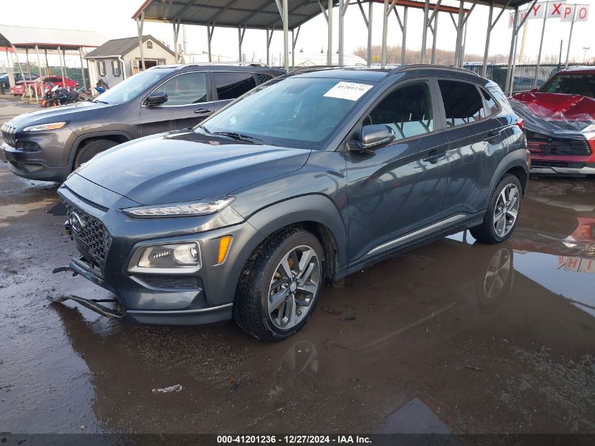 2019 Hyundai Kona Limited VIN: KM8K3CA59KU239307 Lot: 41201236