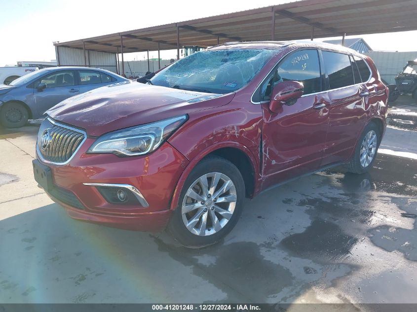 2017 Buick Envision Essence VIN: LRBFXBSA4HD050992 Lot: 41201248