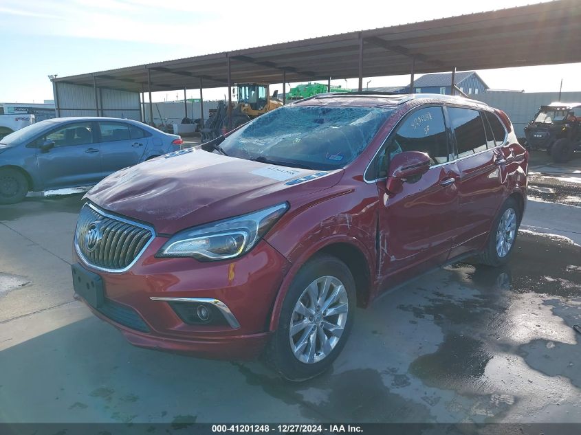 2017 Buick Envision Essence VIN: LRBFXBSA4HD050992 Lot: 41201248