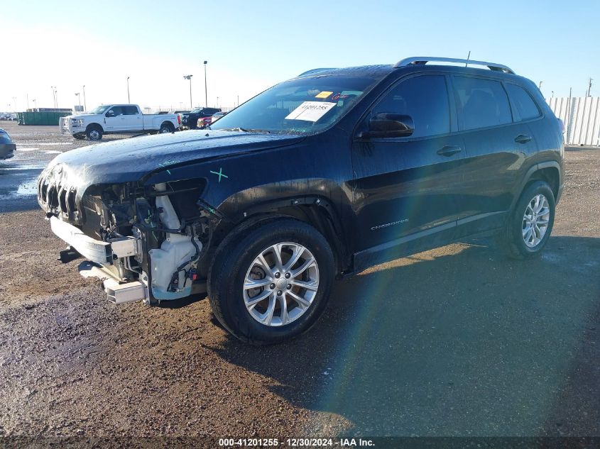 2020 Jeep Cherokee Latitude Fwd VIN: 1C4PJLCB3LD637343 Lot: 41201255