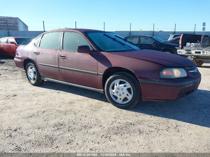 2004 Chevrolet Impala VIN: 2G1WF52E349231655 Lot: 41201462