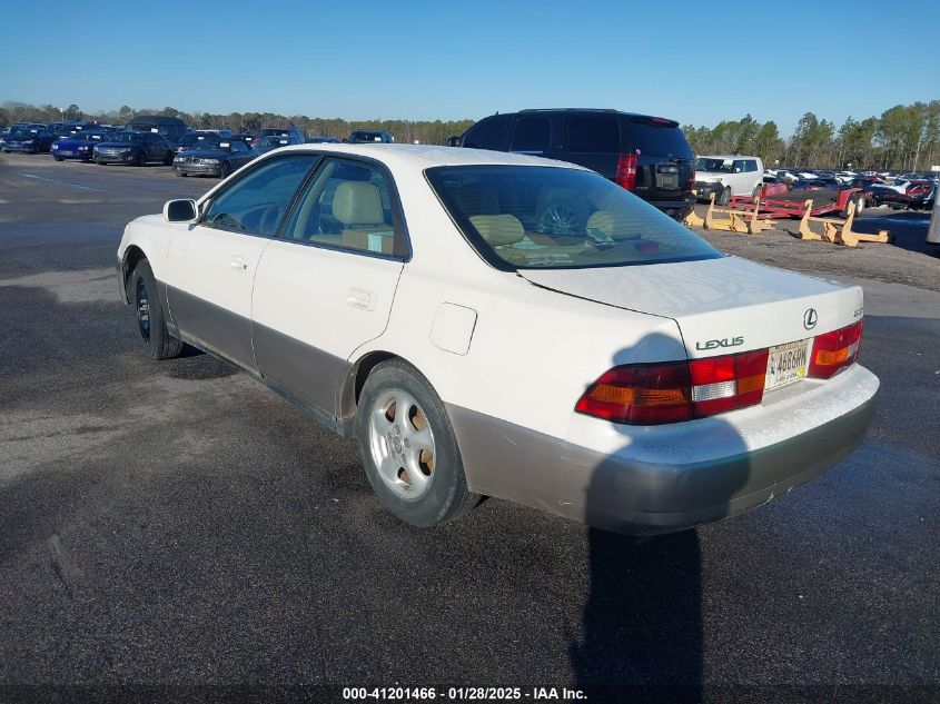 1999 Lexus Es 300 VIN: JT8BF28G3X0218477 Lot: 41201466