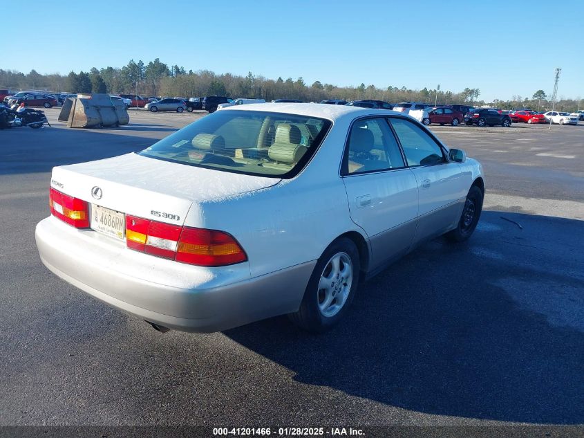 1999 Lexus Es 300 VIN: JT8BF28G3X0218477 Lot: 41201466