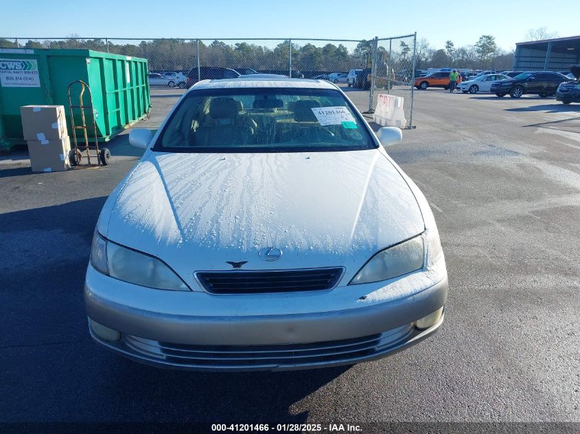 1999 Lexus Es 300 VIN: JT8BF28G3X0218477 Lot: 41201466