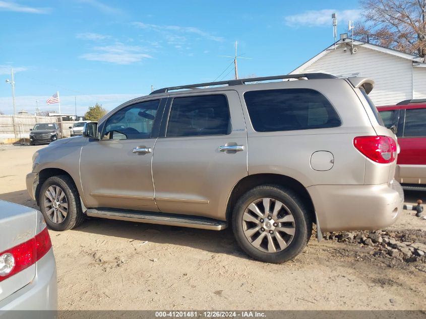 2008 Toyota Sequoia Limited 5.7L V8 VIN: 5TDZY68AX8S004369 Lot: 41201481