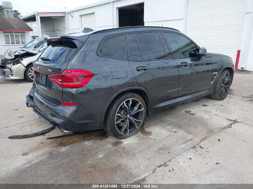 2020 BMW X3 M VIN: 5YMTS0C01LLT10364 Lot: 41201498