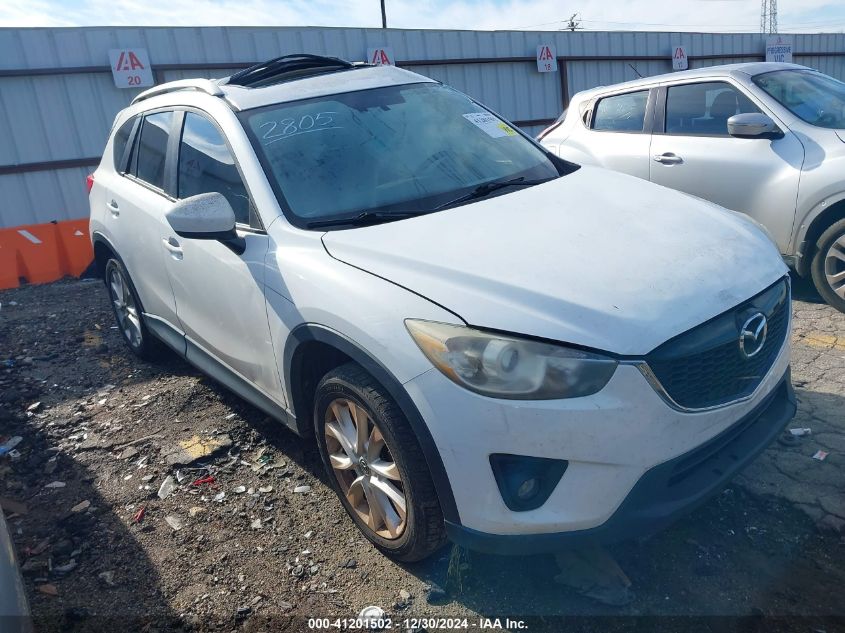 2013 Mazda Cx-5 Grand Touring VIN: JM3KE2DE2D0122805 Lot: 41201502