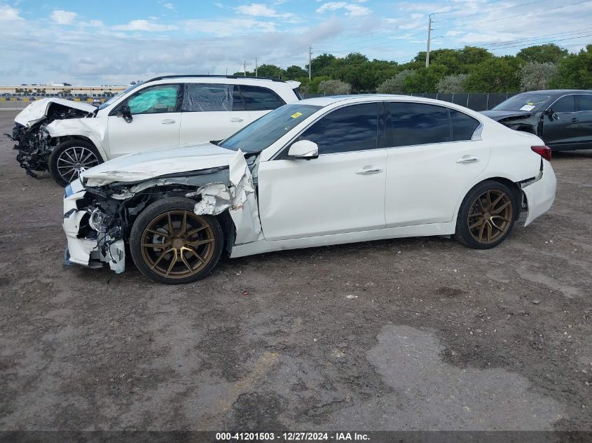 2021 Infiniti Q50 Luxe VIN: JN1EV7BP4MM703242 Lot: 41201503