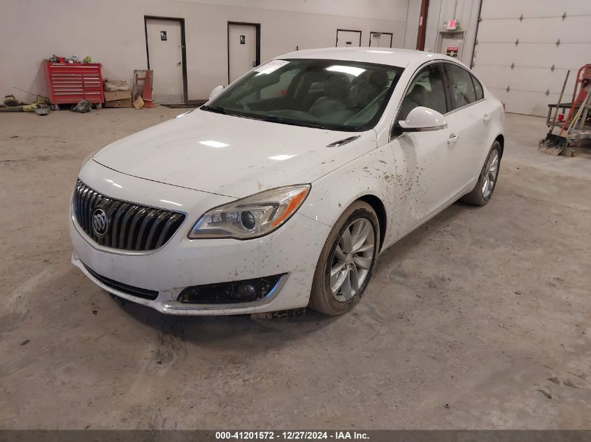 2016 Buick Regal Turbo Premium Ii VIN: 2G4GS5GX1G9201815 Lot: 41201572