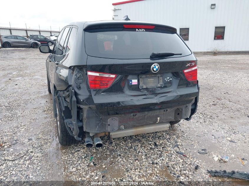 2014 BMW X3 xDrive28I VIN: 5UXWX9C55E0D38441 Lot: 41201608