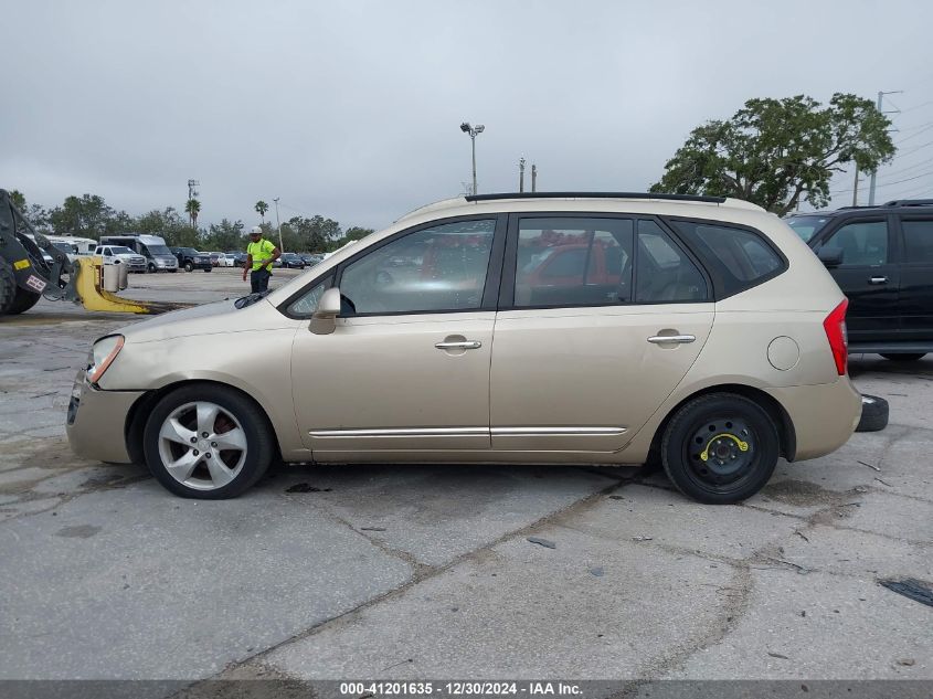 2007 Kia Rondo Ex V6 VIN: KNAFG526977103856 Lot: 41201635