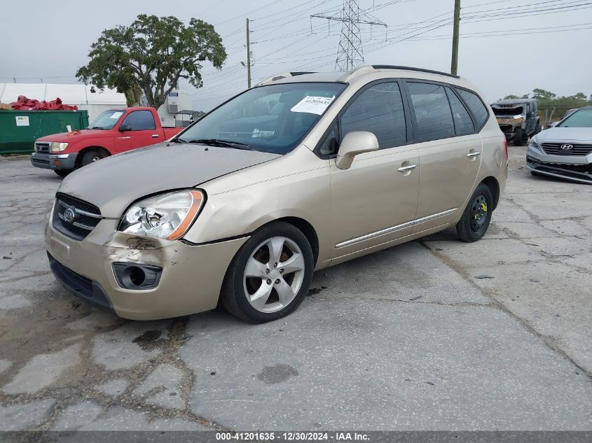 2007 Kia Rondo Ex V6 VIN: KNAFG526977103856 Lot: 41201635