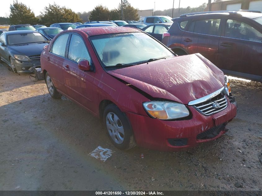 2008 Kia Spectra VIN: KNAFE21885545902 Lot: 41201650