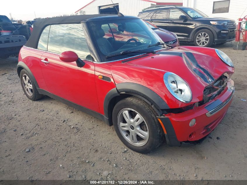 2008 Mini Cooper VIN: WMWRF33578TF68318 Lot: 41201782