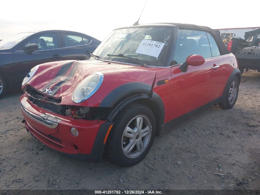 2008 Mini Cooper VIN: WMWRF33578TF68318 Lot: 41201782