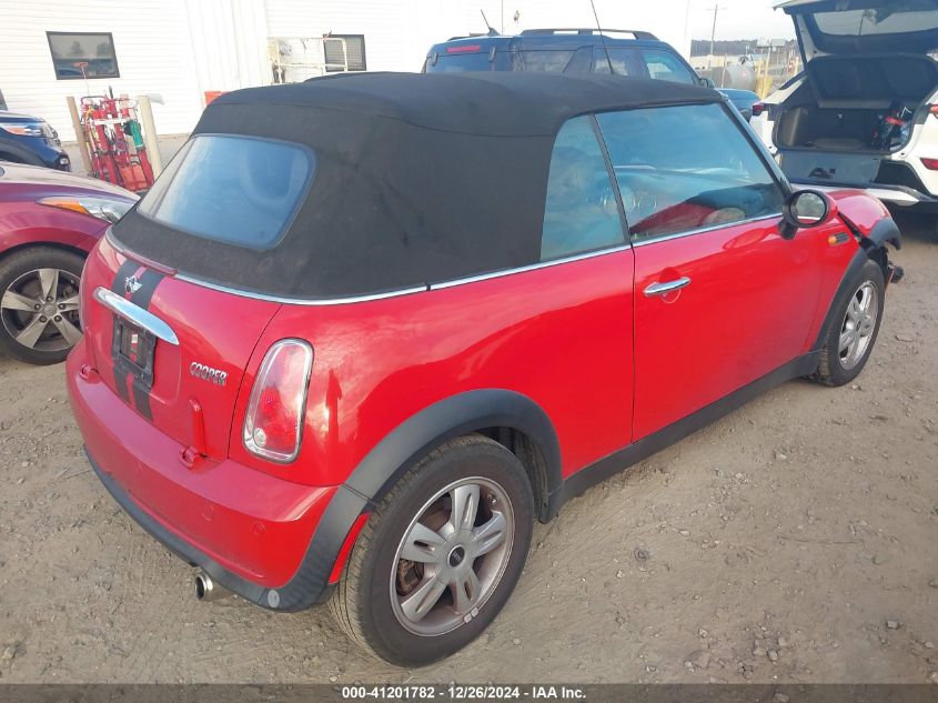 2008 Mini Cooper VIN: WMWRF33578TF68318 Lot: 41201782