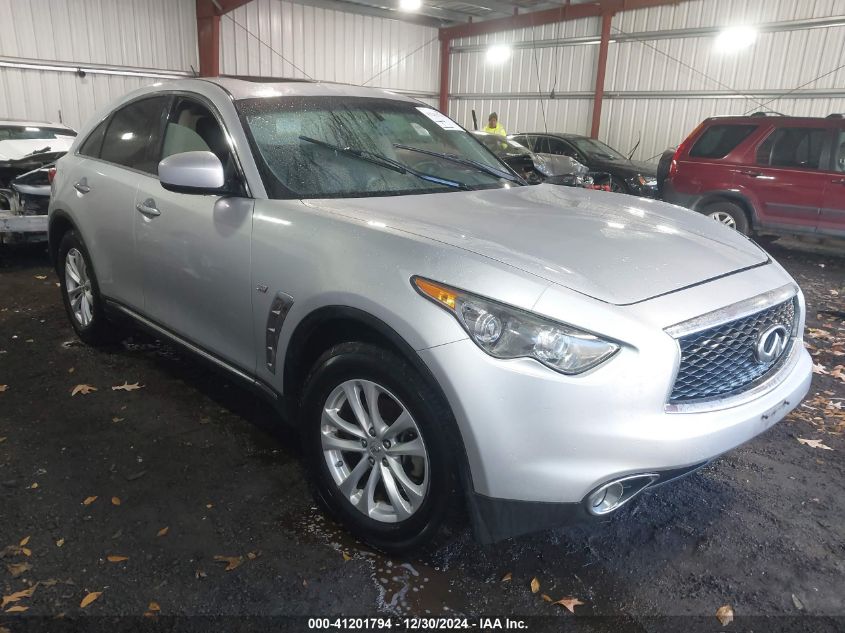 2017 Infiniti Qx70 VIN: JN8CS1MUXHM141080 Lot: 41201794