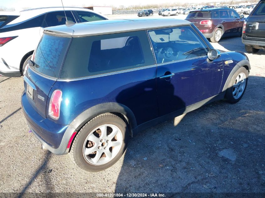 2006 Mini Cooper VIN: WMWRC33506TK17804 Lot: 41201804