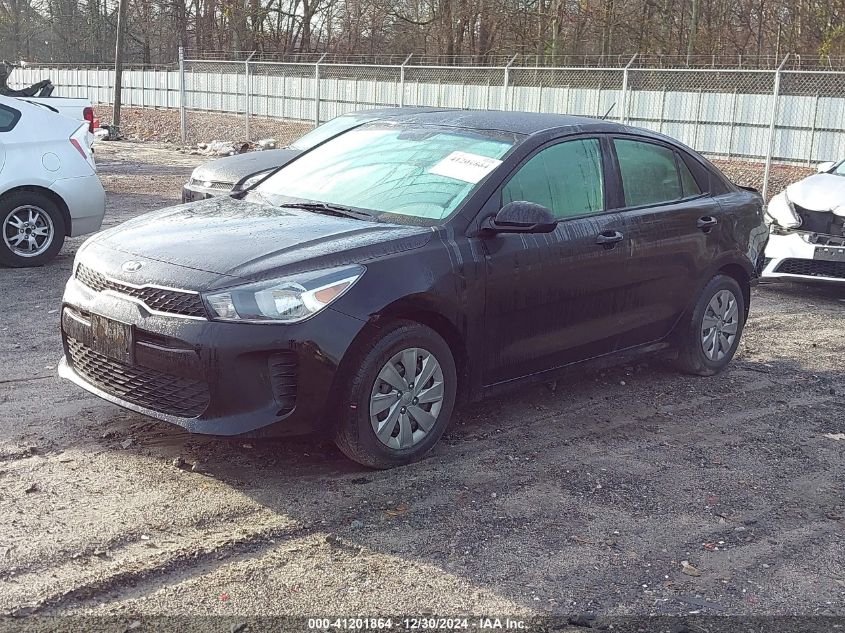 2020 Kia Rio S VIN: 3KPA24AD2LE297890 Lot: 41201864