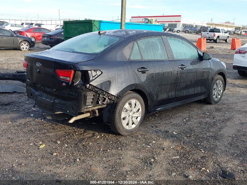 2020 Kia Rio S VIN: 3KPA24AD2LE297890 Lot: 41201864