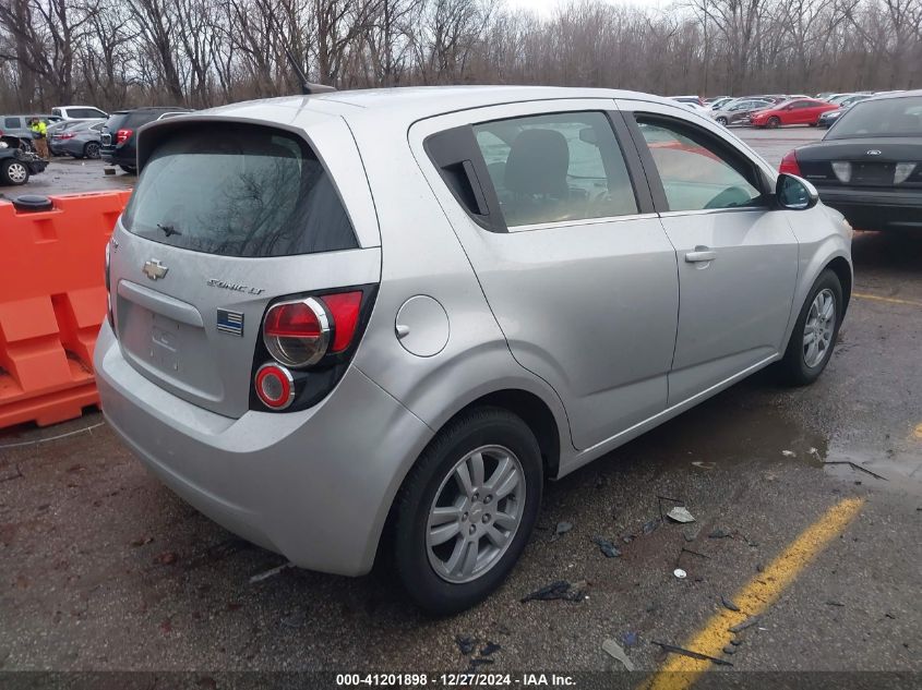 2014 Chevrolet Sonic Lt Auto VIN: 1G1JC6SH6E4207390 Lot: 41201898