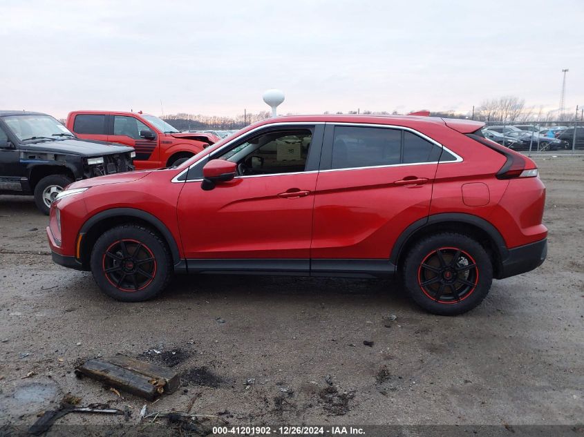 2022 Mitsubishi Eclipse Cross Es S-Awc VIN: JA4ATUAA8NZ058140 Lot: 41201902