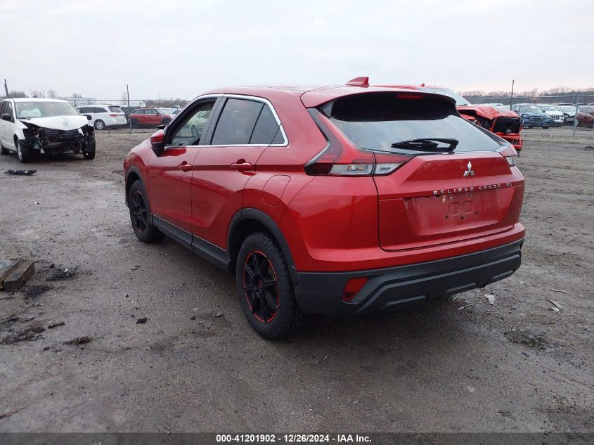 2022 Mitsubishi Eclipse Cross Es S-Awc VIN: JA4ATUAA8NZ058140 Lot: 41201902