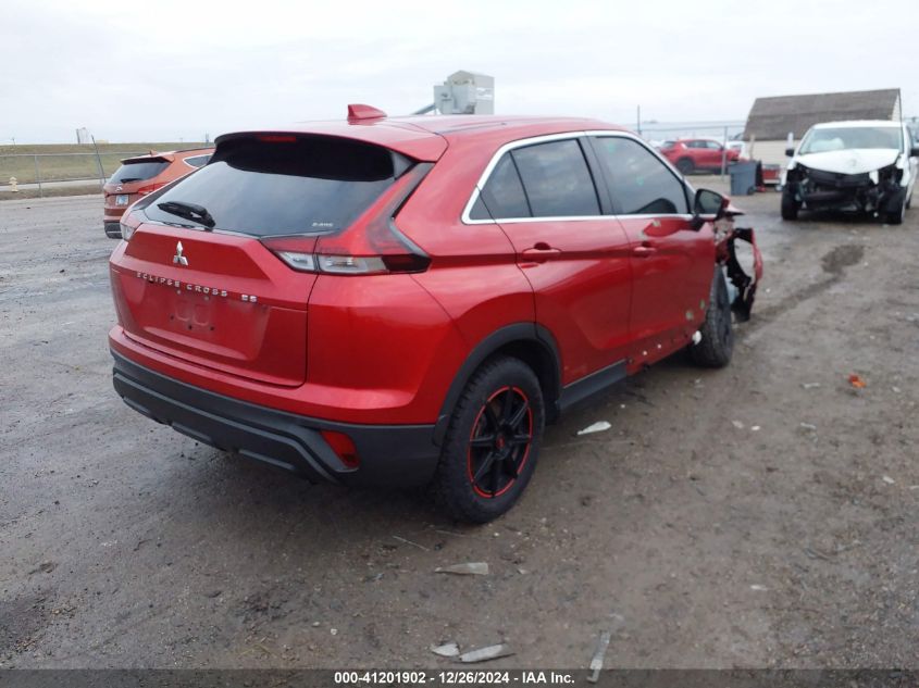 2022 Mitsubishi Eclipse Cross Es S-Awc VIN: JA4ATUAA8NZ058140 Lot: 41201902