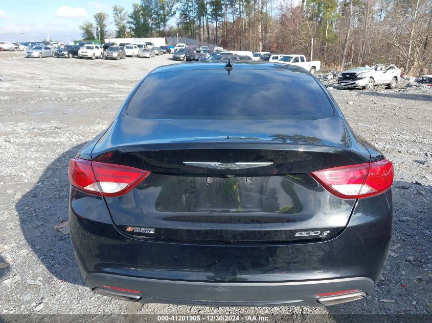 2015 Chrysler 200 S VIN: 1C3CCCBB6FN626222 Lot: 41201905