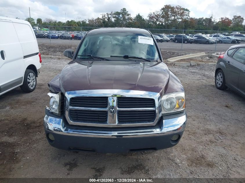 2005 Dodge Dakota Slt VIN: 1D7HE48N05S126825 Lot: 41202063