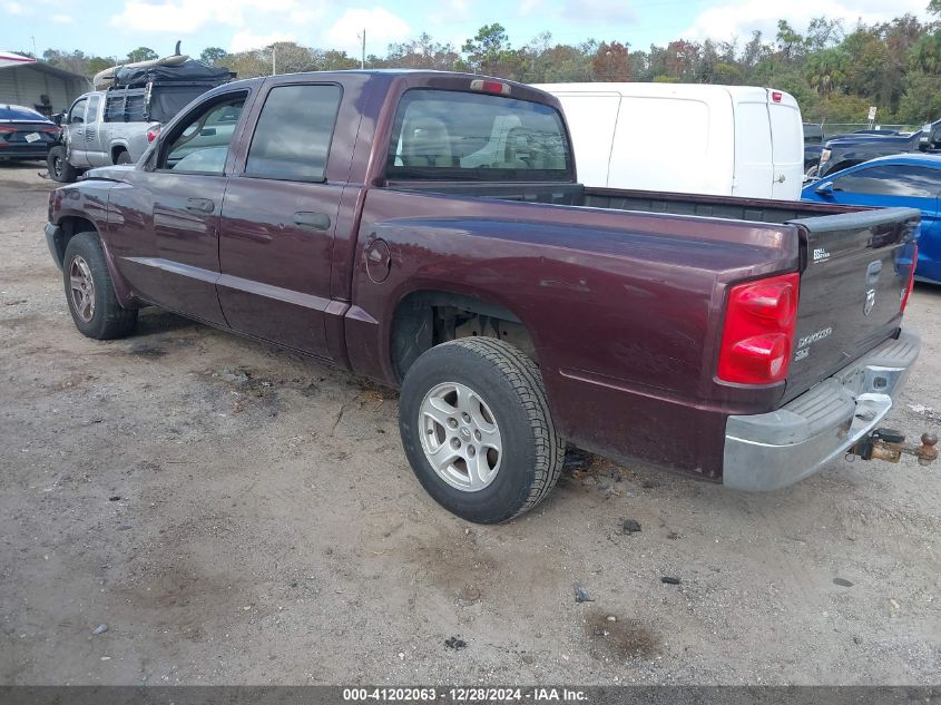 2005 Dodge Dakota Slt VIN: 1D7HE48N05S126825 Lot: 41202063