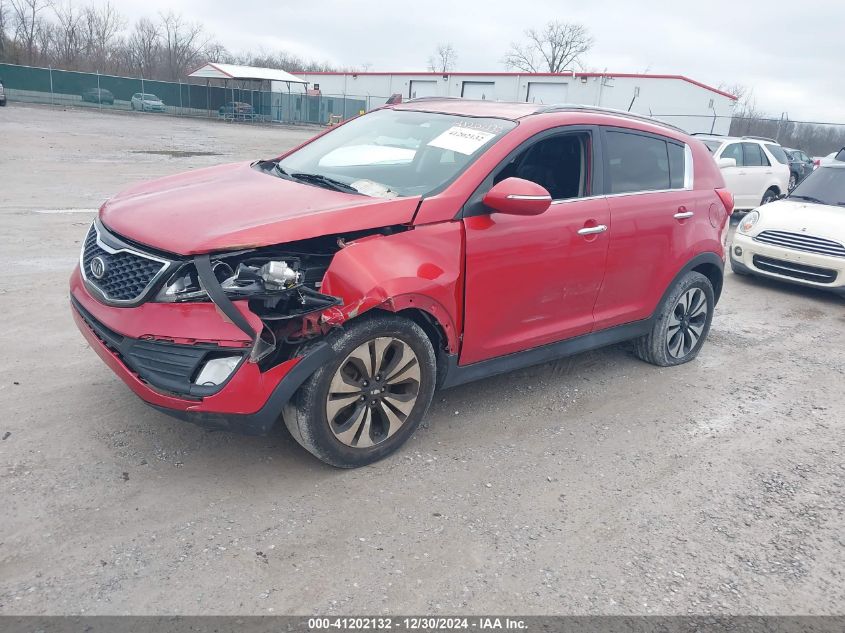 2012 Kia Sportage Sx VIN: KNDPC3A66C7223858 Lot: 41202132