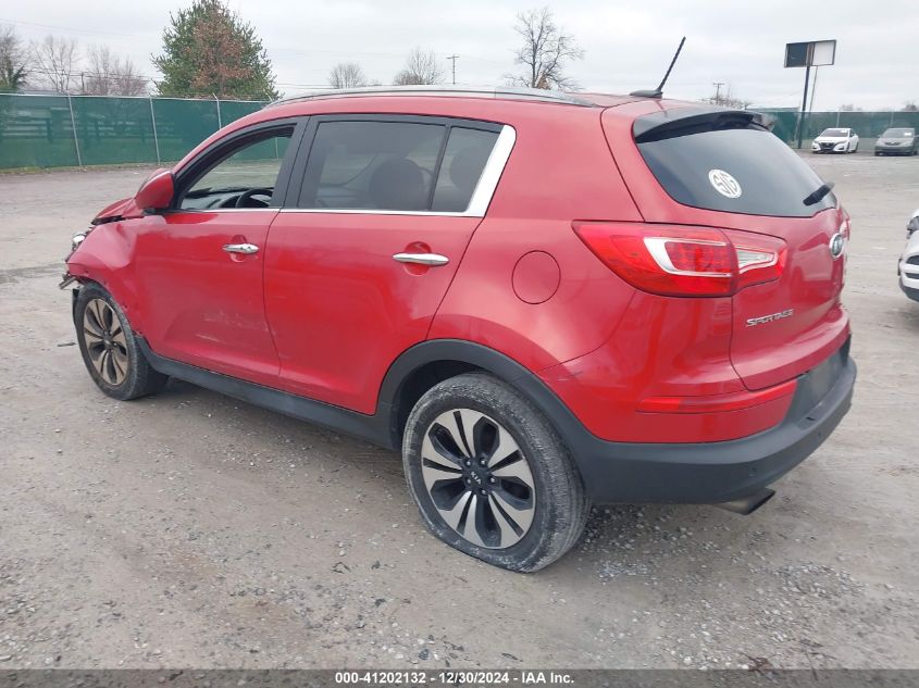 2012 Kia Sportage Sx VIN: KNDPC3A66C7223858 Lot: 41202132