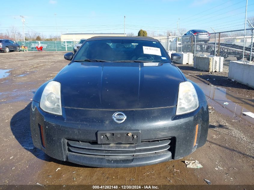 2006 Nissan 350Z Roadster VIN: JN1AZ36A26M458431 Lot: 41202148