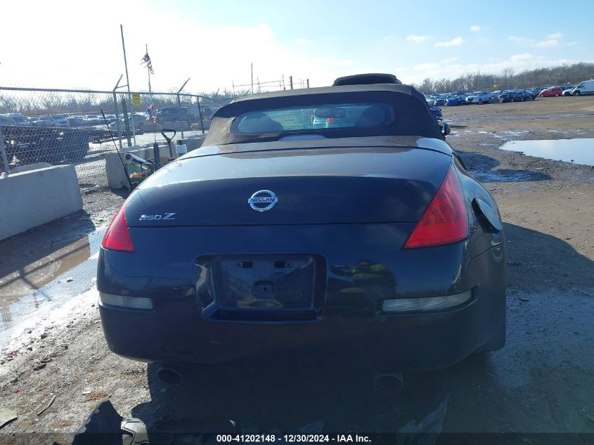 2006 Nissan 350Z Roadster VIN: JN1AZ36A26M458431 Lot: 41202148