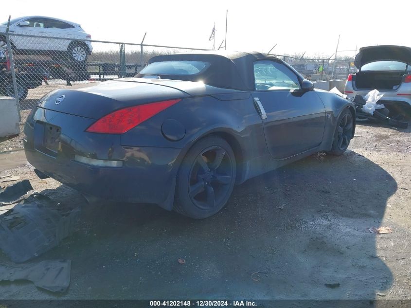 2006 Nissan 350Z Roadster VIN: JN1AZ36A26M458431 Lot: 41202148