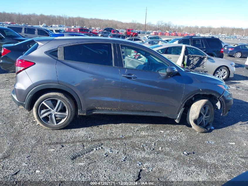 2022 Honda Hr-V Awd Ex-L VIN: 3CZRU6H7XNM742713 Lot: 41202171