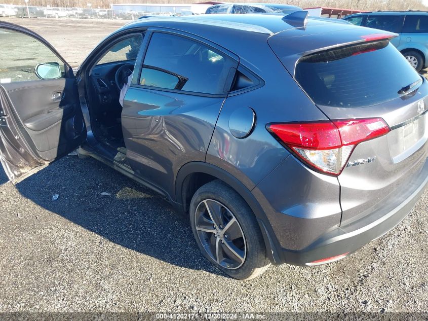 2022 Honda Hr-V Awd Ex-L VIN: 3CZRU6H7XNM742713 Lot: 41202171