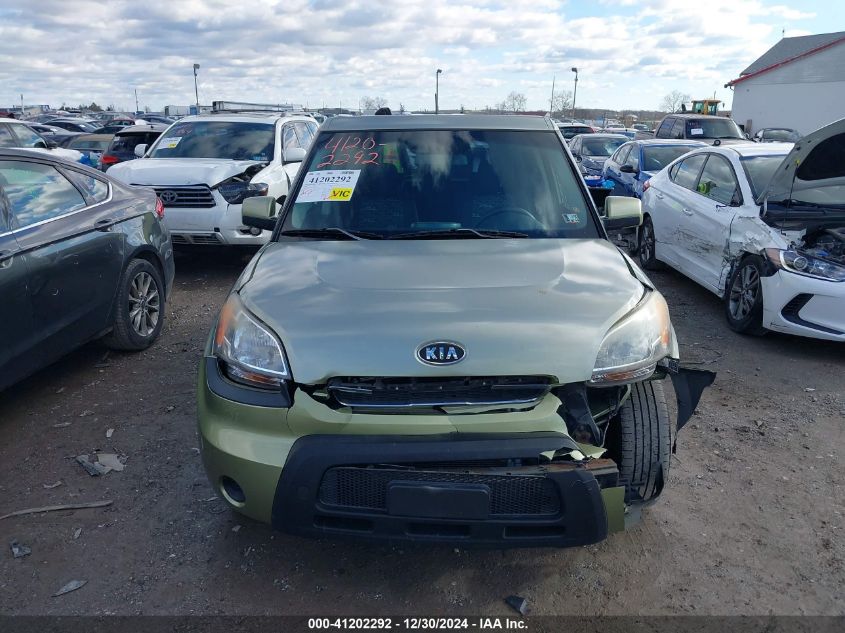 2010 Kia Soul + VIN: KNDJT2A26A7118313 Lot: 41202292