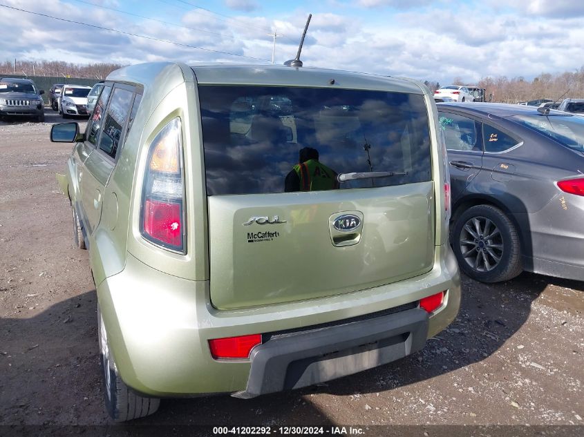 2010 Kia Soul + VIN: KNDJT2A26A7118313 Lot: 41202292