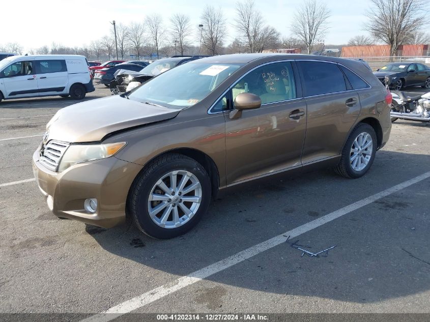 2009 Toyota Venza Base (A6) VIN: 4T3ZE11A09U012163 Lot: 41202314