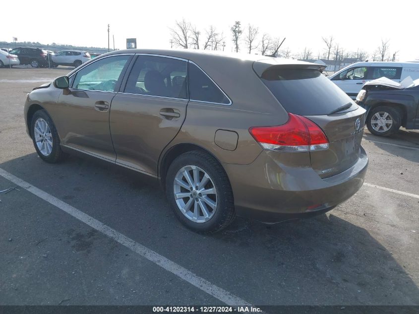 2009 Toyota Venza Base (A6) VIN: 4T3ZE11A09U012163 Lot: 41202314