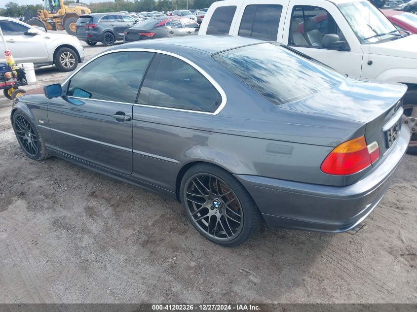 2002 BMW 325Ci VIN: WBABN33452JW53038 Lot: 41202326