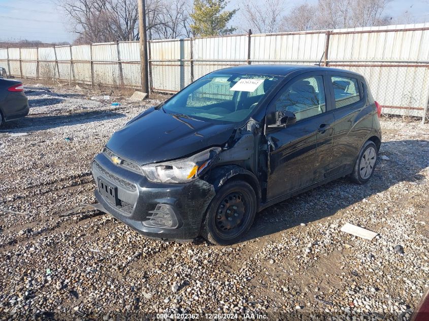 2017 Chevrolet Spark Ls Cvt VIN: KL8CB6SA4HC764534 Lot: 41202362