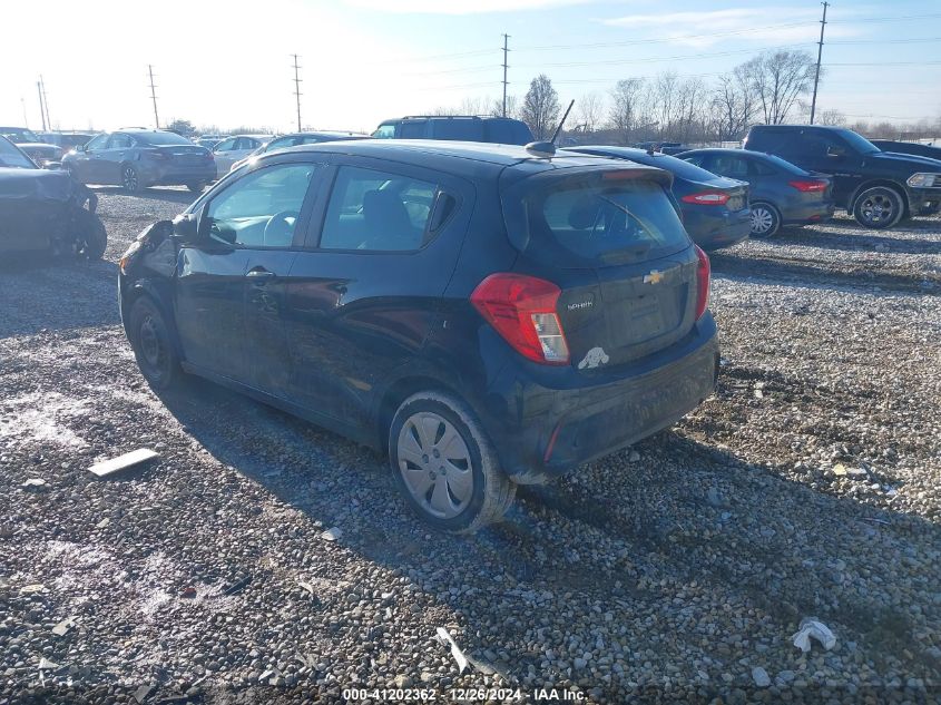 2017 Chevrolet Spark Ls Cvt VIN: KL8CB6SA4HC764534 Lot: 41202362